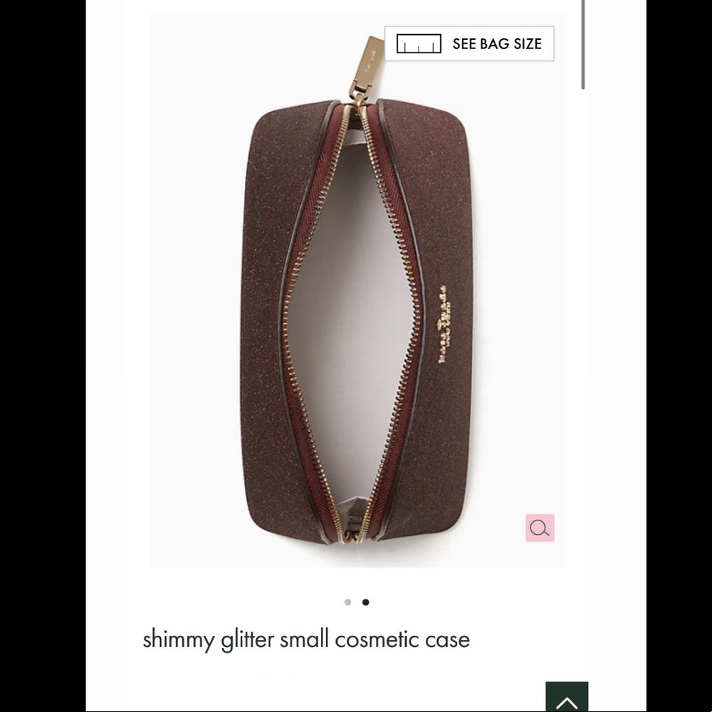 Kate Spade Glitter Make Up Bag - Picture 6 of 7